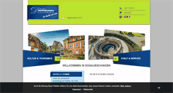 Desktop Screenshot of donaueschingen.de